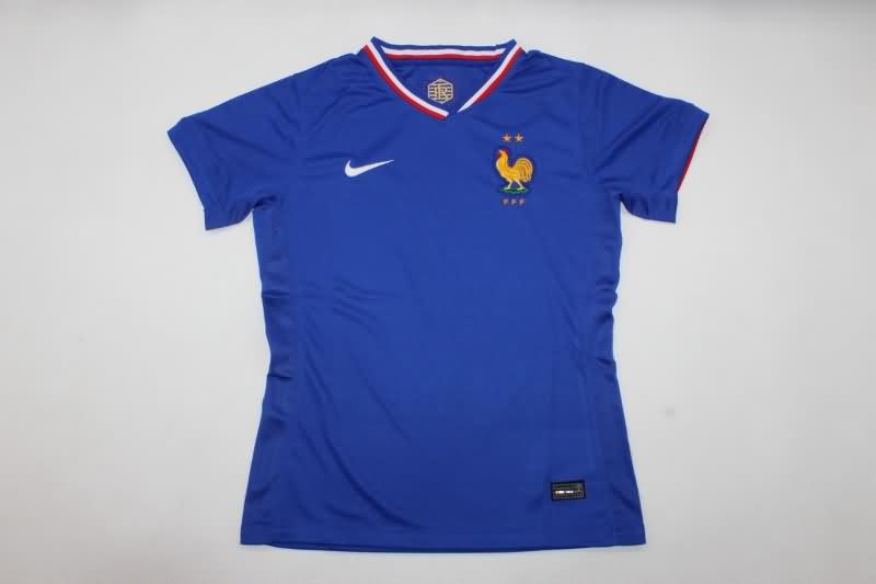 Thailand Quality(AAA) 2023/24 France Home Women Soccer Jersey