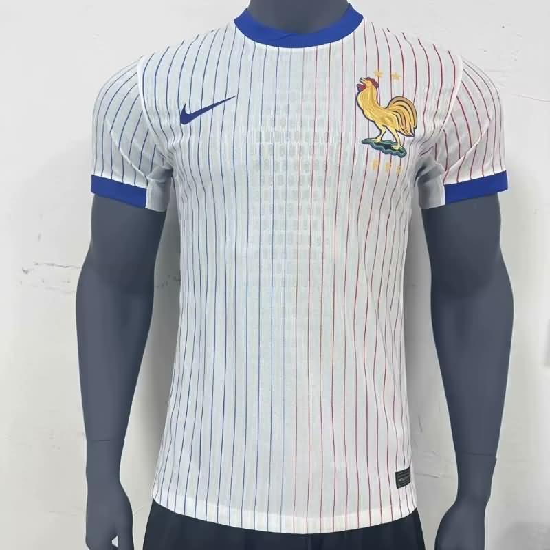 Thailand Quality(AAA) 2024 France Away Soccer Jersey (Player)
