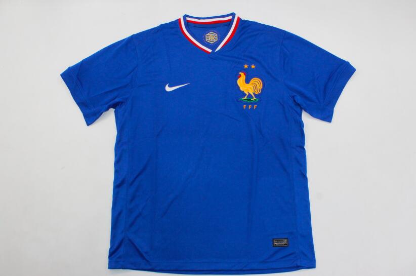Thailand Quality(AAA) 2024 France Home Soccer Jersey
