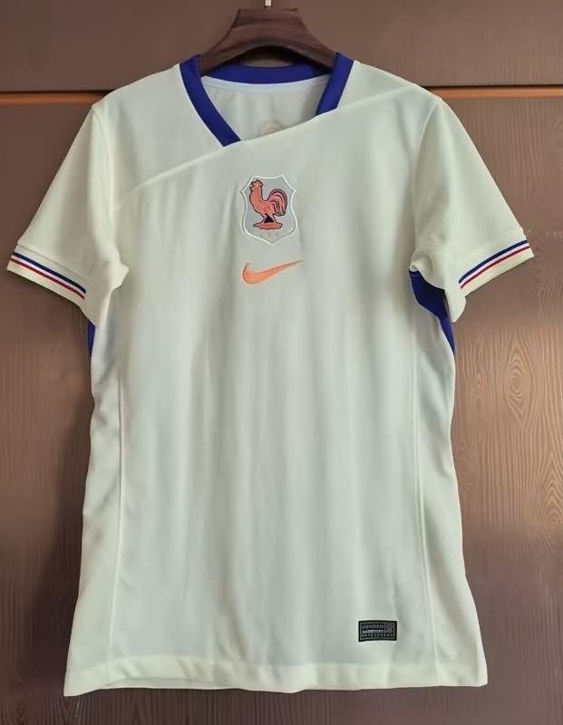 Thailand Quality(AAA) 2025 France Away Women Soccer Jersey Thailand Quality(AAA) 2025 France Away Women Soccer Jersey