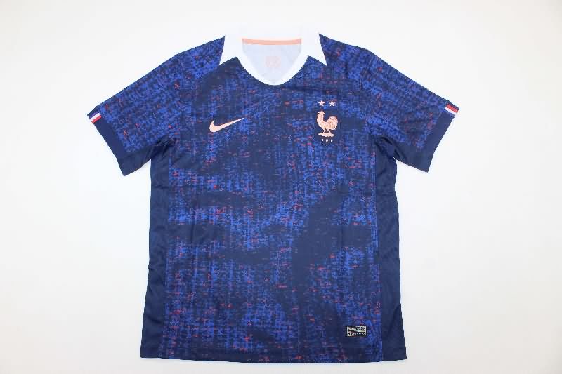 Thailand Quality(AAA) 2025 France Home Soccer Jersey Thailand Quality(AAA) 2025 France Home Soccer Jersey