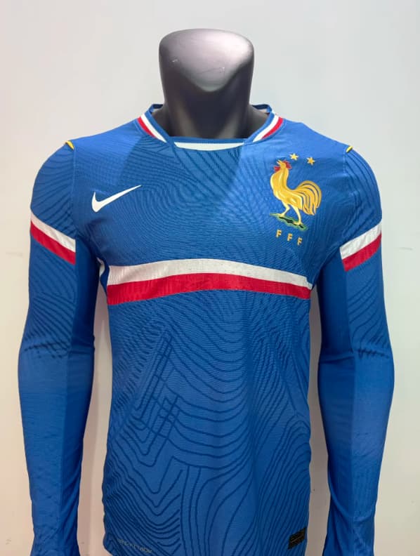 Thailand Quality(AAA) 2026 France Special Long Sleeve Soccer Jersey (Player) Thailand Quality(AAA) 2026 France Special Long Sleeve Soccer Jersey (Player)