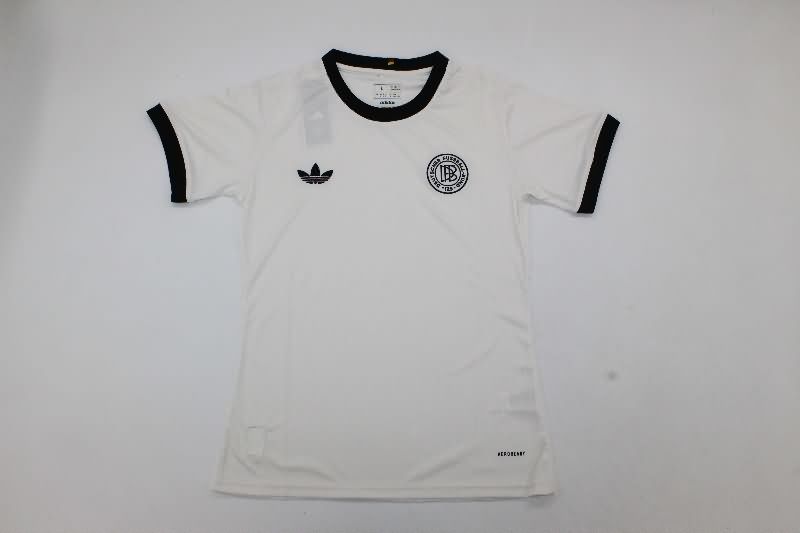 Thailand Quality(AAA) 125th Germany Anniversary White Women Soccer Jersey Thailand Quality(AAA) 125th Germany Anniversary White Women Soccer Jersey