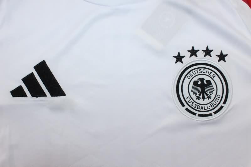 Thailand Quality(AAA) 2024 Germany Home Long Sleeve Soccer Jersey