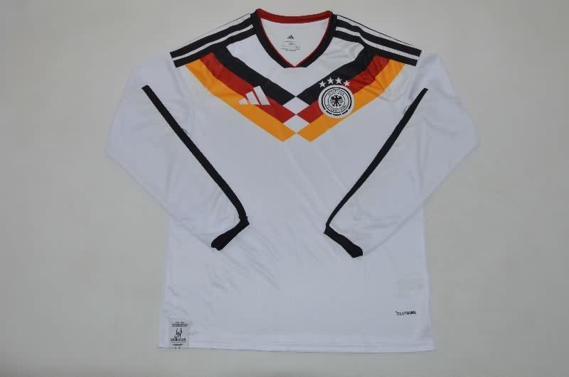 Thailand Quality(AAA) 2026 Germany World Cup Home Long Sleeve Soccer Jersey Thailand Quality(AAA) 2026 Germany World Cup Home Long Sleeve Soccer Jersey