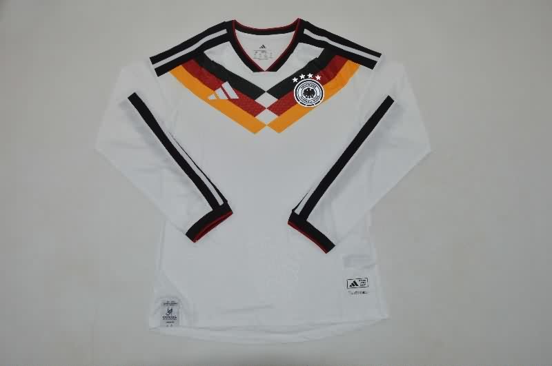Thailand Quality(AAA) 2026 World Cup Germany Home Long Sleeve Soccer Jersey (Player) Thailand Quality(AAA) 2026 World Cup Germany Home Long Sleeve Soccer Jersey (Player)