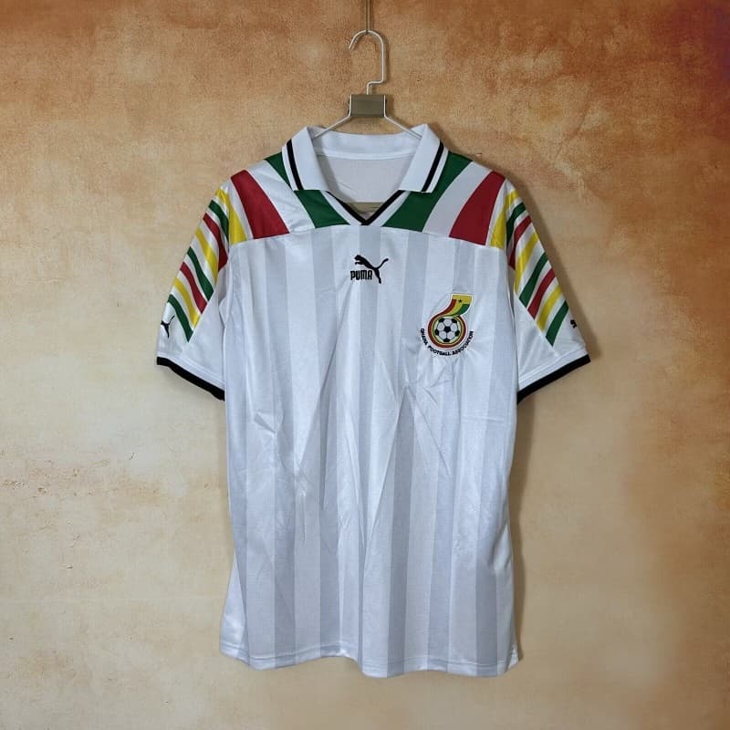 Thailand Quality(AAA) 2026 Ghana White Soccer Jersey Thailand Quality(AAA) 2026 Ghana White Soccer Jersey