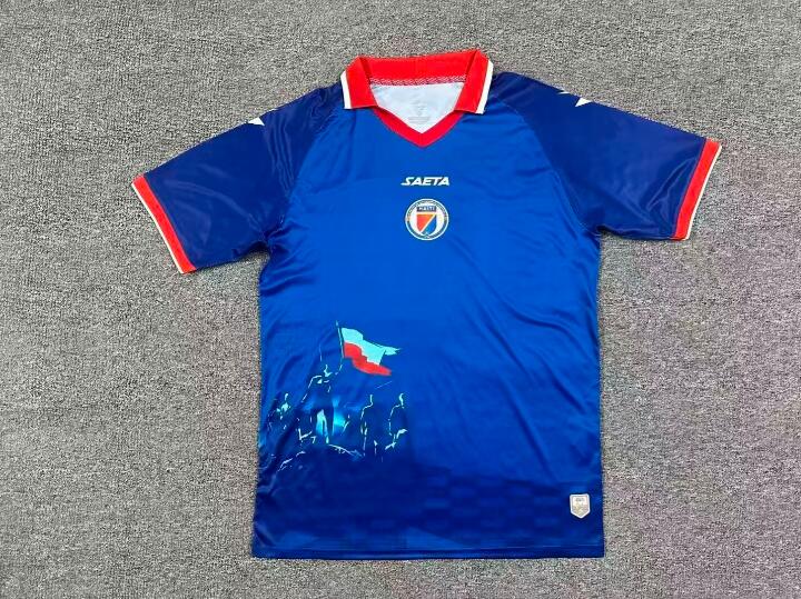 Thailand Quality(AAA) 2026 World Cup Haiti Home Soccer Jersey Thailand Quality(AAA) 2026 World Cup Haiti Home Soccer Jersey