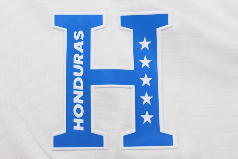 Thailand Quality(AAA) 2024 Honduras White Soccer Jersey