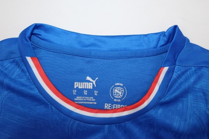 Thailand Quality(AAA) 2024 Iceland Home Soccer Jersey