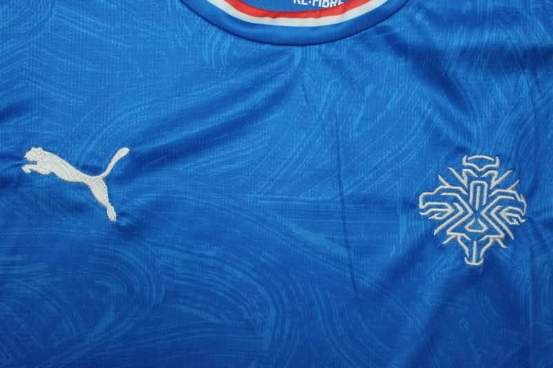 Thailand Quality(AAA) 2024 Iceland Home Soccer Jersey