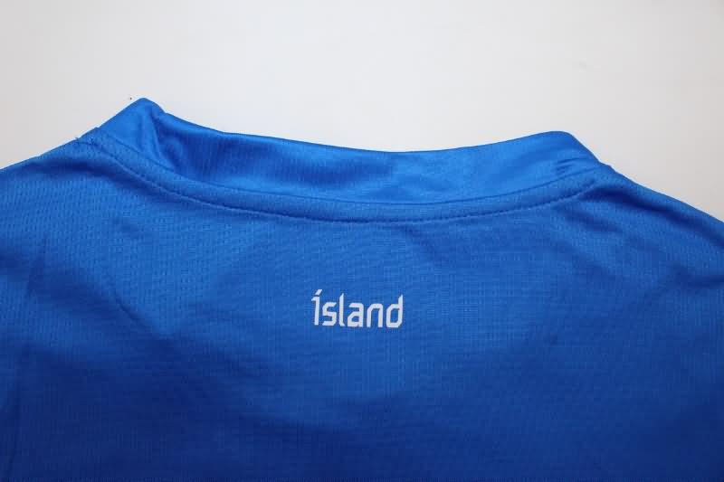 Thailand Quality(AAA) 2024 Iceland Home Soccer Jersey