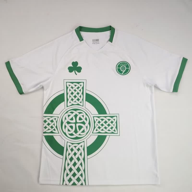 Thailand Quality(AAA) 2026 Ireland White Soccer Jersey Thailand Quality(AAA) 2026 Ireland White Soccer Jersey
