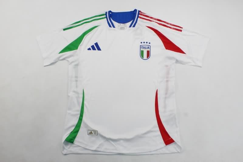 Thailand Quality(AAA) 2024 Italy Away Soccer Jersey (Player)