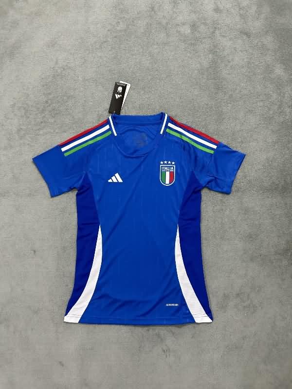 Thailand Quality(AAA) 2024 Italy Home Women Soccer Jersey