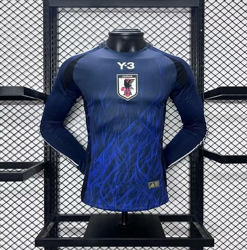 Thailand Quality(AAA) 2024 Japan Home Long Sleeve Soccer Jersey (Player)