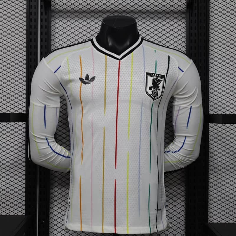 Thailand Quality(AAA) 2026 Japan World Cup Away Long Soccer Jersey (Player) Thailand Quality(AAA) 2026 Japan World Cup Away Long Soccer Jersey (Player)