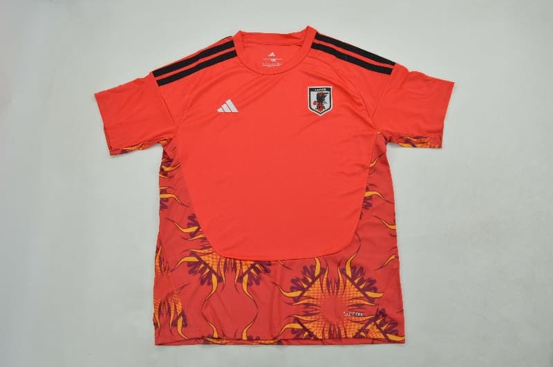 Thailand Quality(AAA) 2026 Japan World Cup Goalkeeper Red Soccer Jersey Thailand Quality(AAA) 2026 Japan World Cup Goalkeeper Red Soccer Jersey