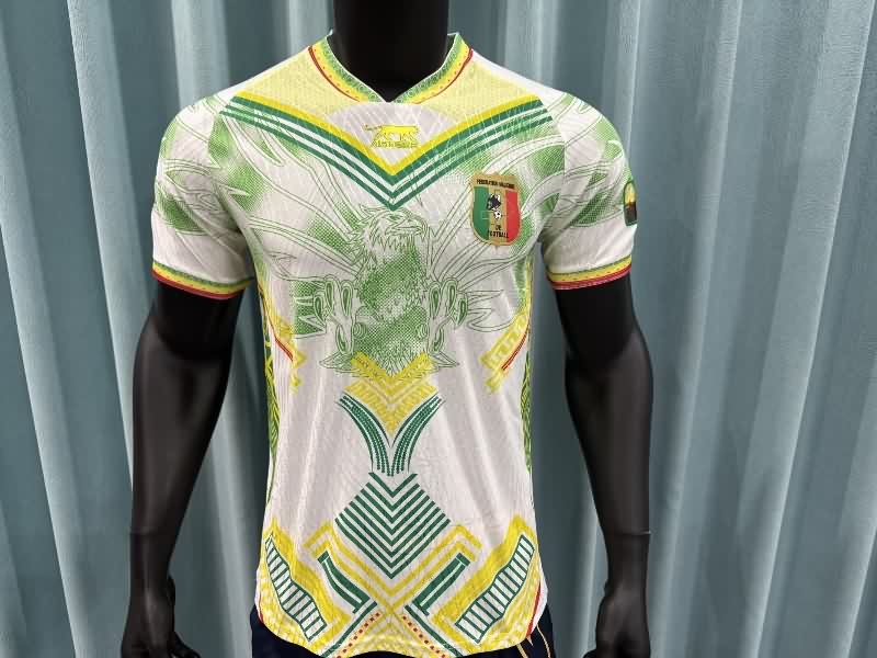 Thailand Quality(AAA) 2026 Mali White Soccer Jersey (Player) 02 Thailand Quality(AAA) 2026 Mali White Soccer Jersey (Player) 02