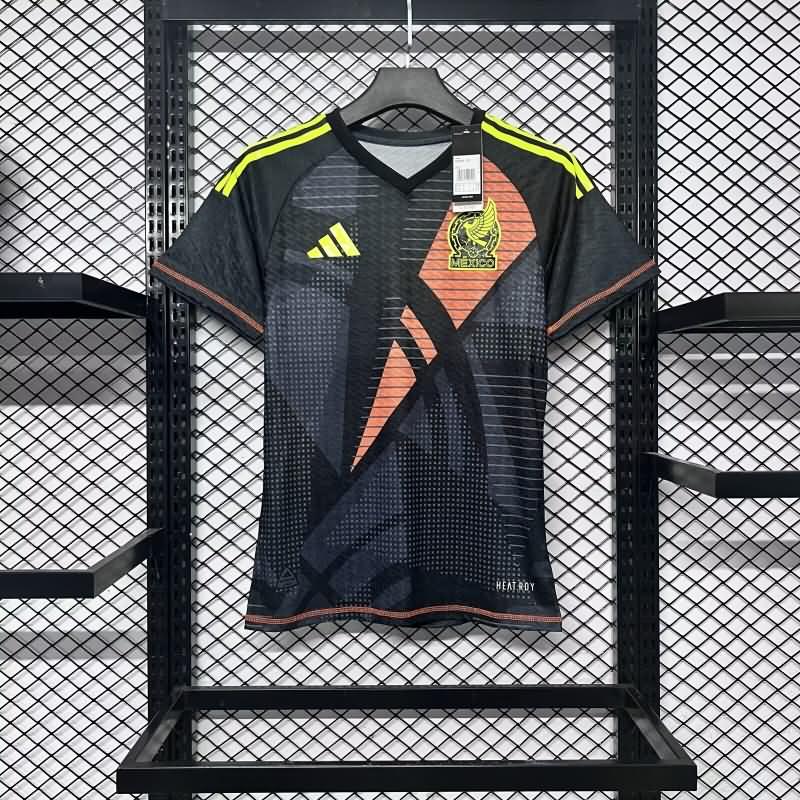 Thailand Quality(AAA) 2024 Mexico Copa America Goalkeeper Black Soccer Jersey (Player)