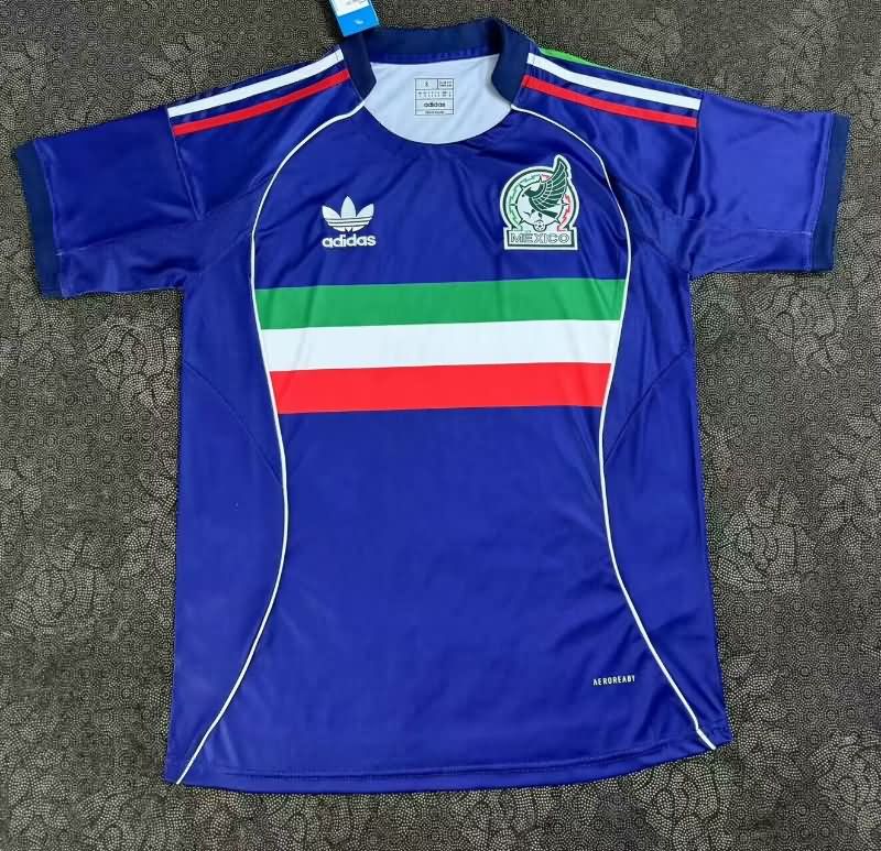 Thailand Quality(AAA) 2025 Mexico Blue Soccer Jersey Thailand Quality(AAA) 2025 Mexico Blue Soccer Jersey