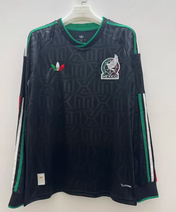 Thailand Quality(AAA) 2025 Mexico Special Long Sleeve Soccer Jersey Thailand Quality(AAA) 2025 Mexico Special Long Sleeve Soccer Jersey