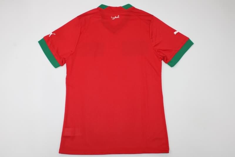 Thailand Quality(AAA) 2022 World Cup Morocco Home Soccer Jersey(Player)