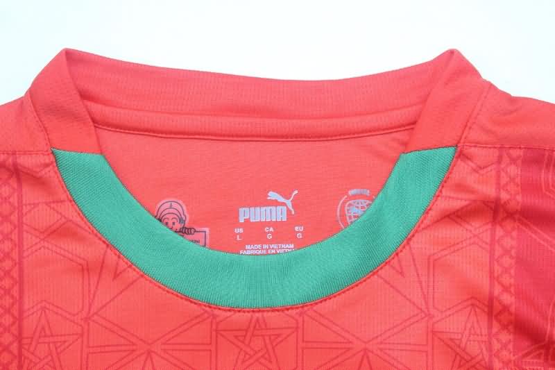 Thailand Quality(AAA) 2025 Morocco Home Soccer Jersey