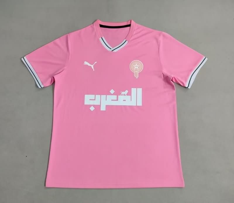 Thailand Quality(AAA) 2025 Morocco Training Soccer Jersey 02 Thailand Quality(AAA) 2025 Morocco Training Soccer Jersey 02