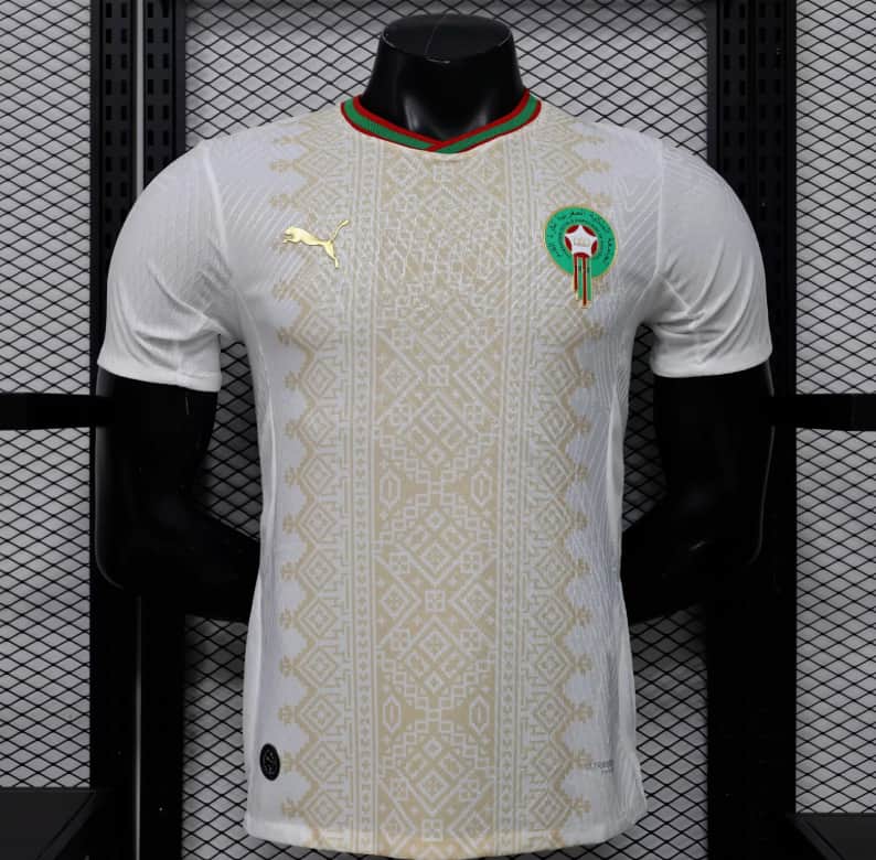 Thailand Quality(AAA) 2026 Morocco Away Soccer Jersey (Player) Thailand Quality(AAA) 2026 Morocco Away Soccer Jersey (Player)