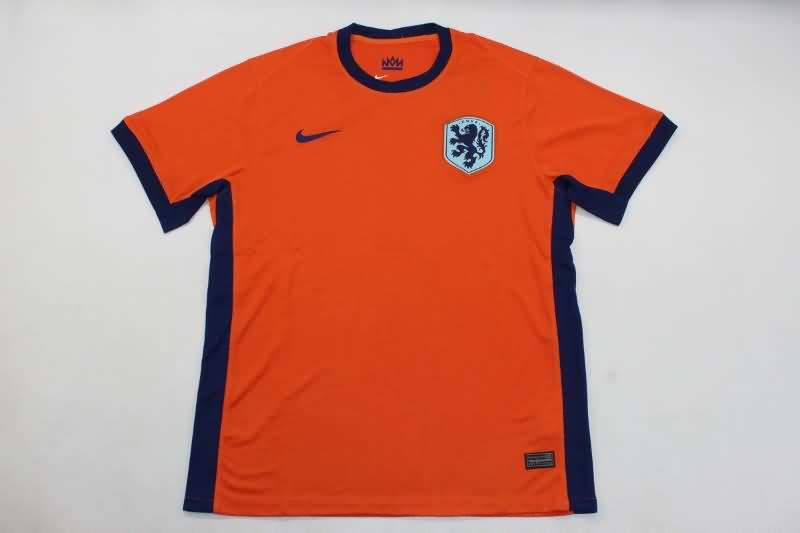 Thailand Quality(AAA) 2024 Netherlands Home Soccer Jersey