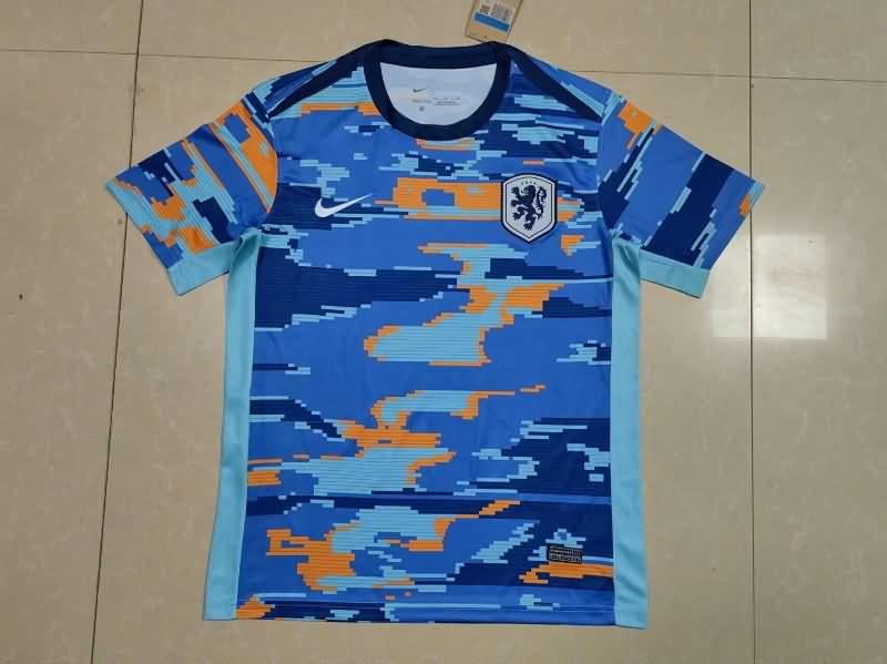 Thailand Quality(AAA) 2024 Netherlands Training Soccer Jersey