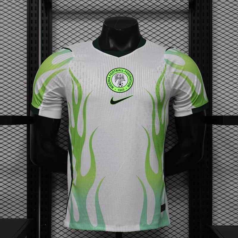 Thailand Quality(AAA) 2026 Nigeria Away Soccer Jersey (Player) Thailand Quality(AAA) 2026 Nigeria Away Soccer Jersey (Player)