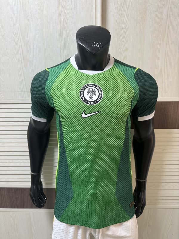 Thailand Quality(AAA) 2026 Nigeria Home Soccer Jersey (Player) Thailand Quality(AAA) 2026 Nigeria Home Soccer Jersey (Player)