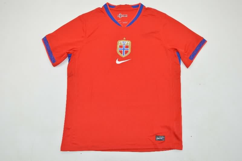 Thailand Quality(AAA) 2025 Norway Home Soccer Jersey Thailand Quality(AAA) 2025 Norway Home Soccer Jersey