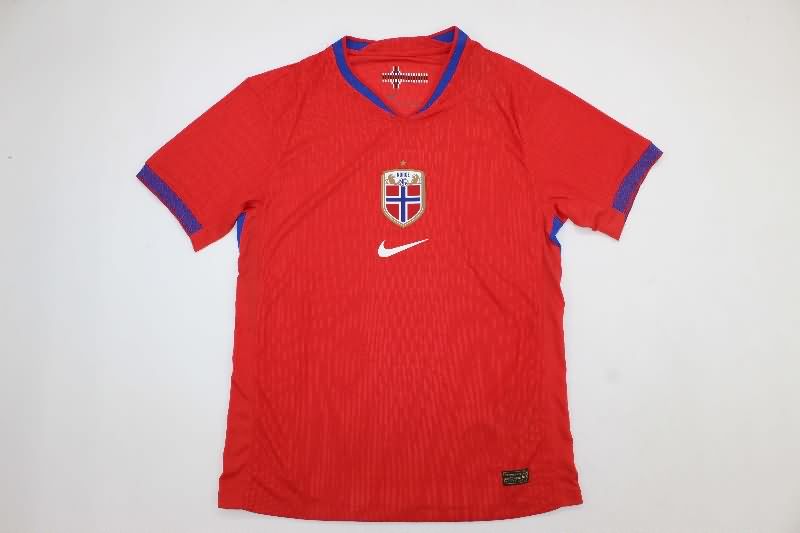 Thailand Quality(AAA) 2025 Norway Home Soccer Jersey (Player) Thailand Quality(AAA) 2025 Norway Home Soccer Jersey (Player)