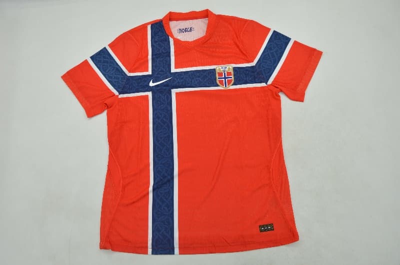 Thailand Quality(AAA) 2026 Norway World Cup Home Soccer Jersey Thailand Quality(AAA) 2026 Norway World Cup Home Soccer Jersey