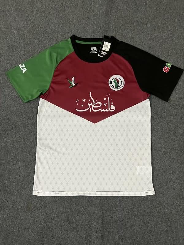 Thailand Quality(AAA) 2023/24 Palestine Training Soccer Jersey