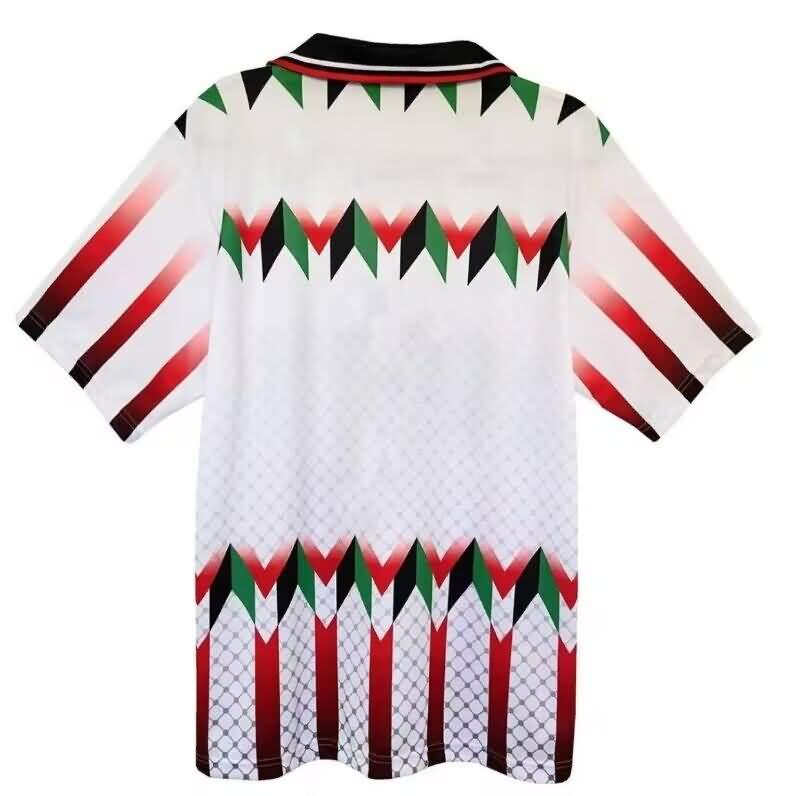 Thailand Quality(AAA) 2024 Palestine White Soccer Jersey 03