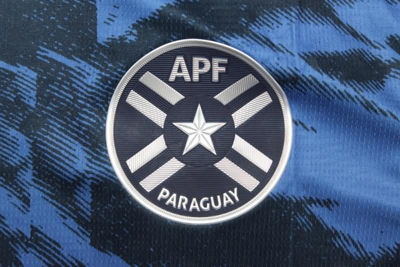 Thailand Quality(AAA) 2024 Paraguay Away Soccer Jersey