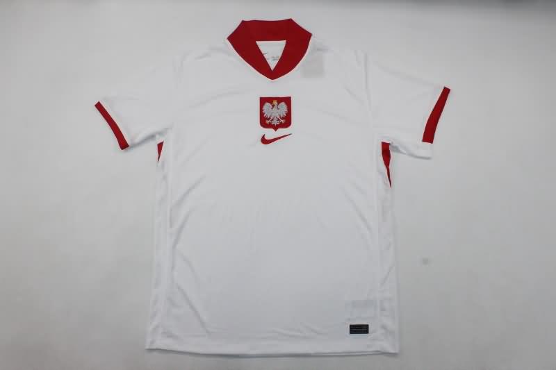 Thailand Quality(AAA) 2024 Poland Home Soccer Jersey