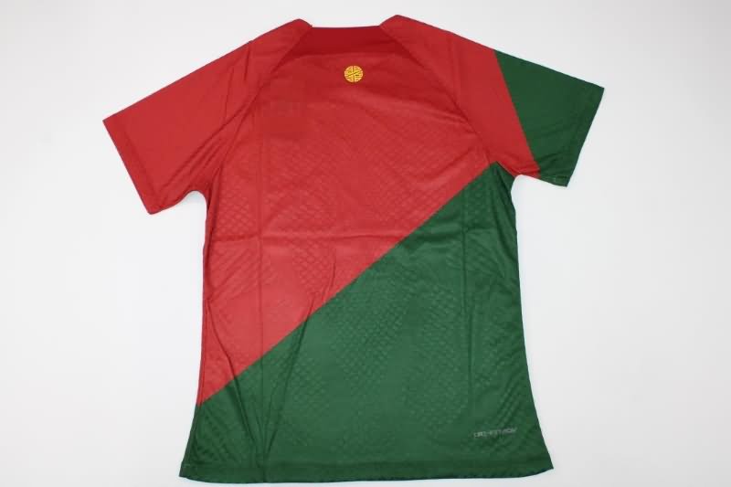 Thailand Quality(AAA) 2022 World Cup Portugal Home Soccer Jersey(Player)
