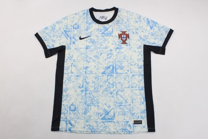 Thailand Quality(AAA) 2024 Portugal Away Soccer Jersey