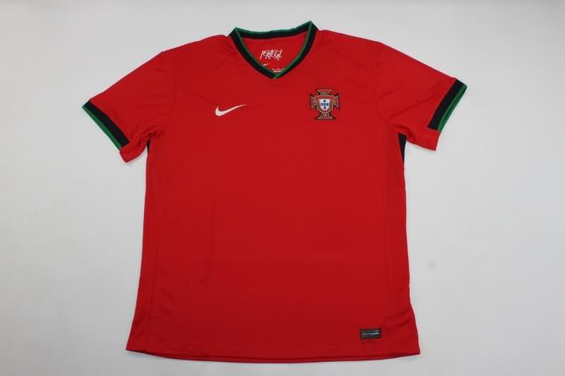 Thailand Quality(AAA) 2024 Portugal Home Soccer Jersey