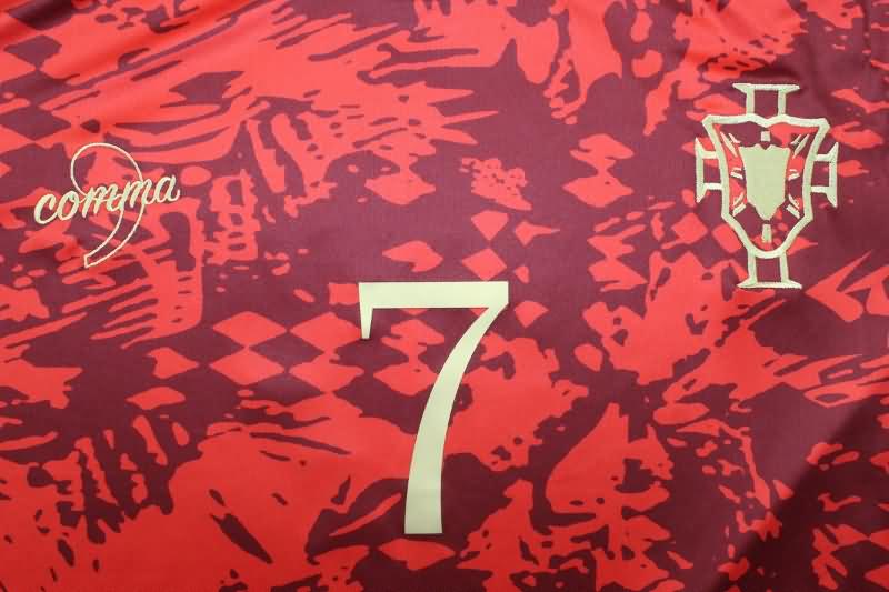 Thailand Quality(AAA) 2024 Portugal Training Soccer Jersey 02