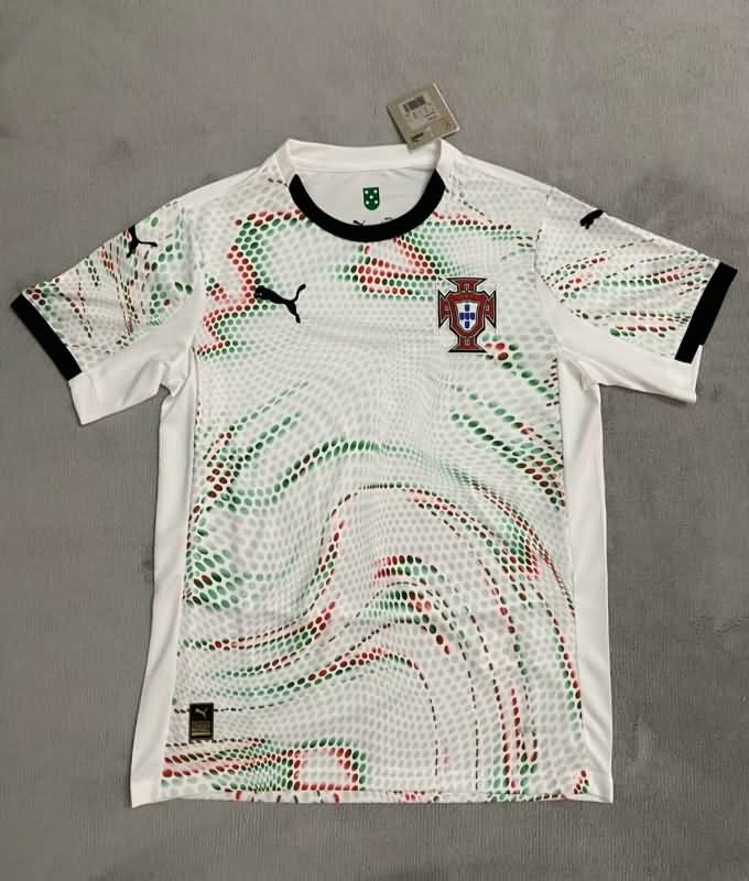 Thailand Quality(AAA) 2025 Portugal Away Soccer Jersey