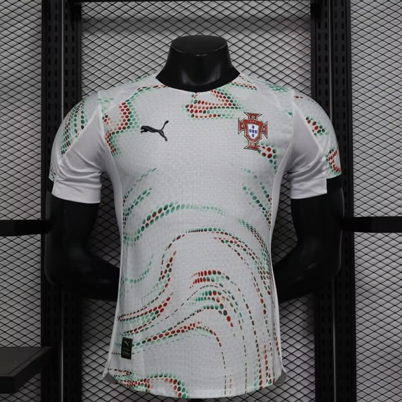 Thailand Quality(AAA) 2025 Portugal Away Soccer Jersey (Player)