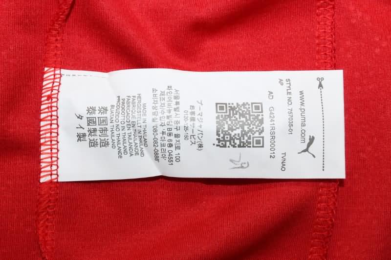 Thailand Quality(AAA) 2025 Portugal Home Soccer Jersey