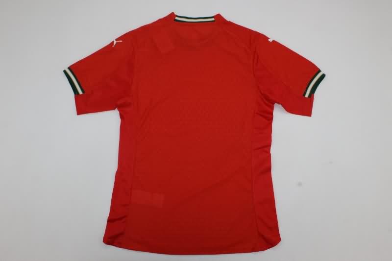 Thailand Quality(AAA) 2025 Portugal Home Soccer Jersey (Player)