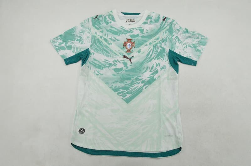 Thailand Quality(AAA) 2026 Portugal World Cup Away Soccer Jersey (Player) Thailand Quality(AAA) 2026 Portugal World Cup Away Soccer Jersey (Player)
